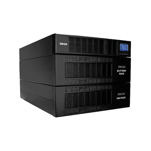 Miniatura 2 de UPS Forza 10,000VA/10,000W Doble Conversia?n Negro Industrial y Oficina