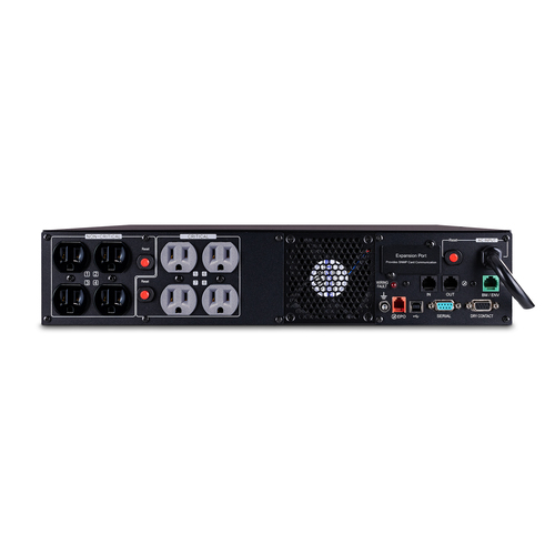 Miniatura 5 de No Break CyberPower PR1500RT2U 1.5 kVA / 1500 W, 2430 J, Entrada 125 V, 8 salidas AC, Negro