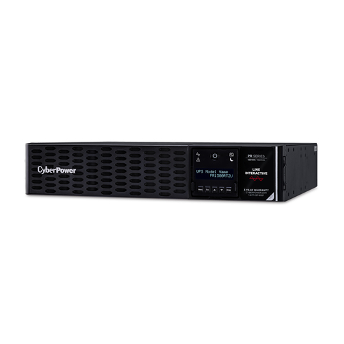 Miniatura 3 de No Break CyberPower PR1500RT2U 1.5 kVA / 1500 W, 2430 J, Entrada 125 V, 8 salidas AC, Negro