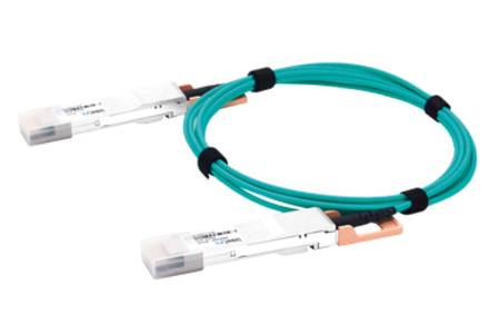 Cable LinkedPRO LP-AOC-400G-1M 1 m, Fibra OM4, QSFP-DD, QSFP-DD, 400 Gbit/s, Verde