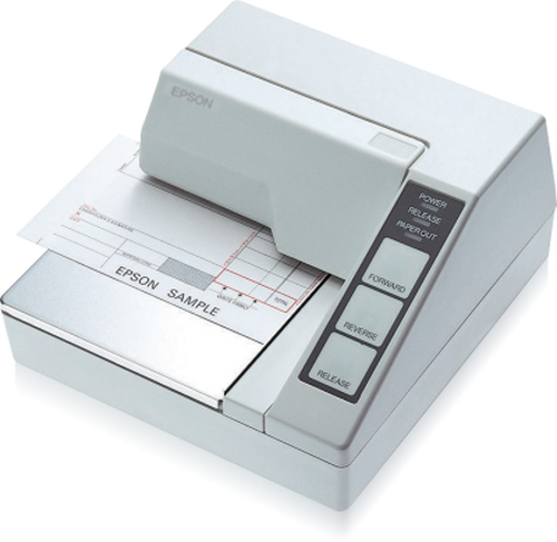 Miniatura 3 de Impresora de recibo Epson TM-U295P Parallel White Alámbrico, Blanco