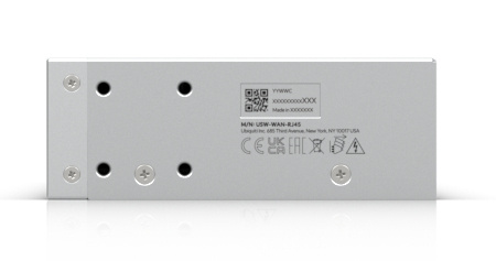 Miniatura 4 de Switch Ubiquiti UniFi WAN Switch RJ45 RJ-45 1, Gigabit Ethernet (10/100/1000), 1U, Gris