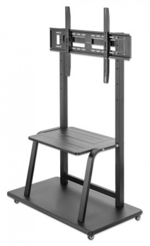 Soporte Manhattan 462334 Hasta 100", VESA max. 800 x 600 mm, 150 kg, Negro