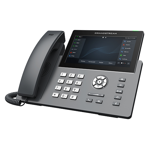 Miniatura 5 de Teléfono Ip Grandstream Networks GRP2670 Terminal con conexión por cable, PoE, 12 líneas, Negro