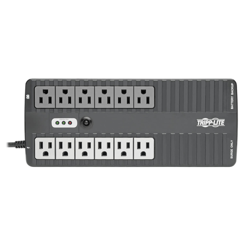 Miniatura 4 de No Break Tripp Lite 0.75 kVA / 450 W, 420 J, 12 salidas AC, Negro