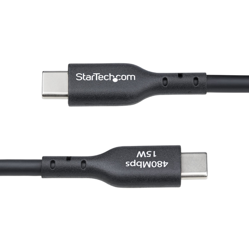 Miniatura 2 de Cable USB StarTech.com USB2AC3MNC USB A a USB C, Negro