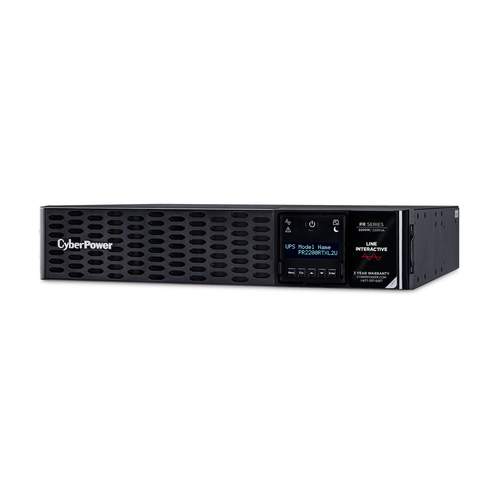 Miniatura 4 de No Break CyberPower PR2200RTXL2U 2.2 kVA / 2200 W, 2430 J, Entrada 155 V, 8 salidas AC, Negro