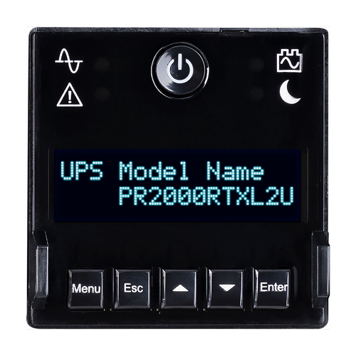 Miniatura 2 de No Break CyberPower PR2200RTXL2U 2.2 kVA / 2200 W, 2430 J, Entrada 155 V, 8 salidas AC, Negro