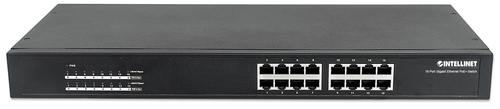 Miniatura 4 de Switch Intellinet 560993 No administrado, L2, RJ-45 16, Gigabit Ethernet (10/100/1000), 1U, Negro