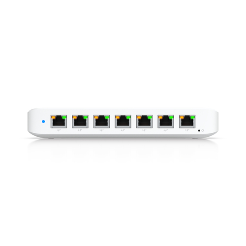 Miniatura 4 de Switch Ubiquiti Ultra Gestionado, L2, RJ-45 8, Gigabit Ethernet (10/100/1000), 7 POE, Blanco