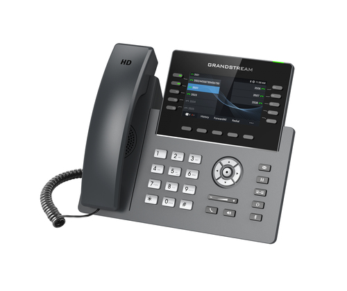 Miniatura 3 de Teléfono Ip Grandstream Networks GRP2615 Terminal con conexión por cable, PoE, 10 líneas, Negro, Gris