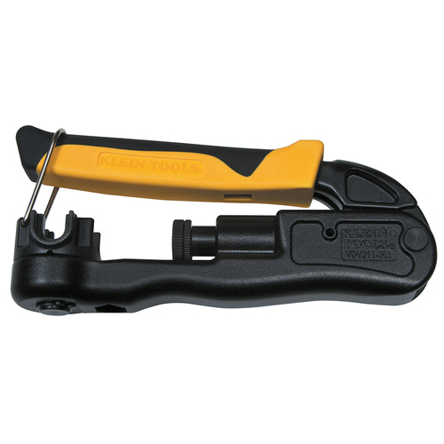 Pinza Ponchadora para  Cables RG58, RG59, RG62, RG6/6Q, RG7, RG11 y Conector F, BNC y RCA.