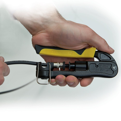 Miniatura 5 de Pinza Ponchadora para  Cables RG58, RG59, RG62, RG6/6Q, RG7, RG11 y Conector F, BNC y RCA.
