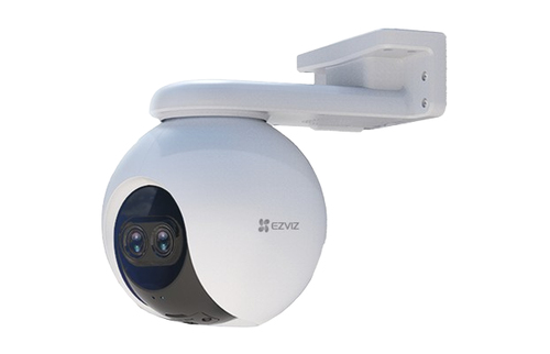 Cámara IP EZVIZ CSC8PF 2 MP, Esférico, Wifi, MicroSD, Interior y exterior, IP65, Negro, Blanco