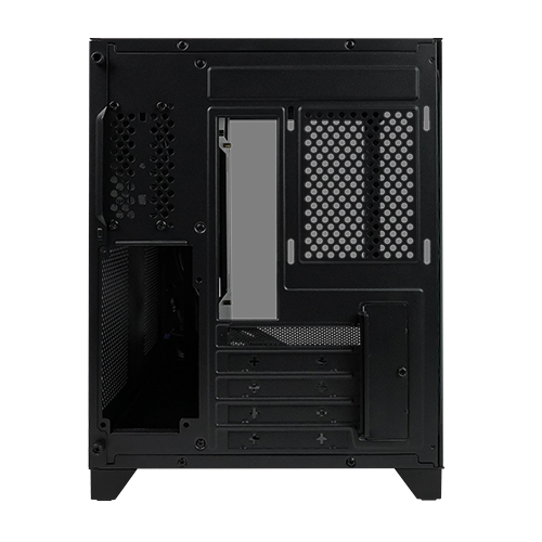 Miniatura 2 de Gabinete Game Factor CSG570 Midi Tower, PSU No, Vent. 1x 120 mm, Negro