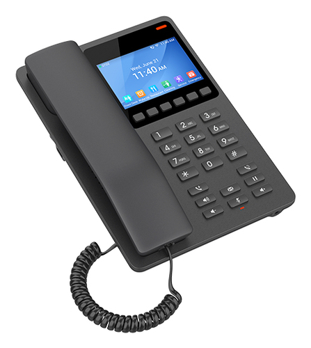 Miniatura 2 de Teléfono Ip Grandstream Networks GHP631 Terminal con conexión por cable, PoE, 2 líneas, Negro