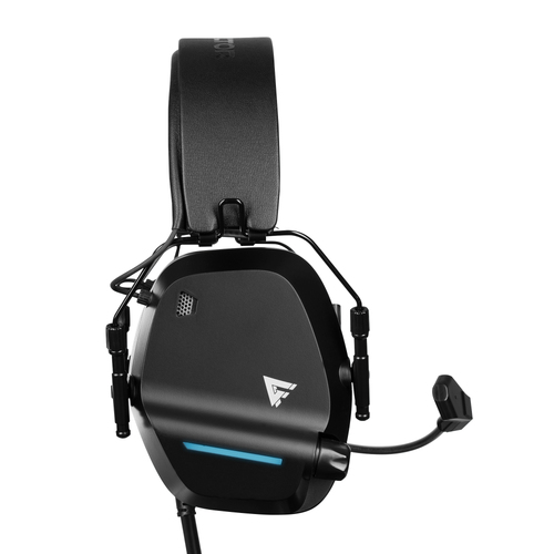 Miniatura 5 de Audífonos Game Factor HSG550 Diadema, Alámbrico, USB, Negro