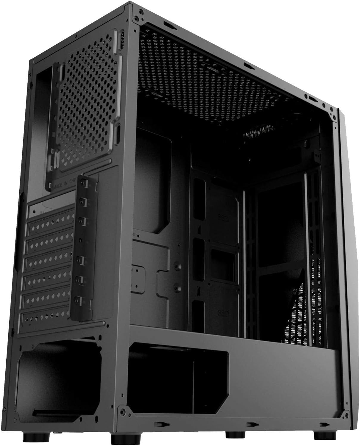 Miniatura 2 de Gabinete XZEAL XZ120 Tower, PSU No, Vent. 1x 120 mm, Negro