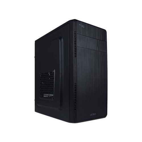 Gabinete Acteck Kioto GI240 Mini Tower, PSU 500 W, PSU Si, Vent. 1x 80 mm, Negro