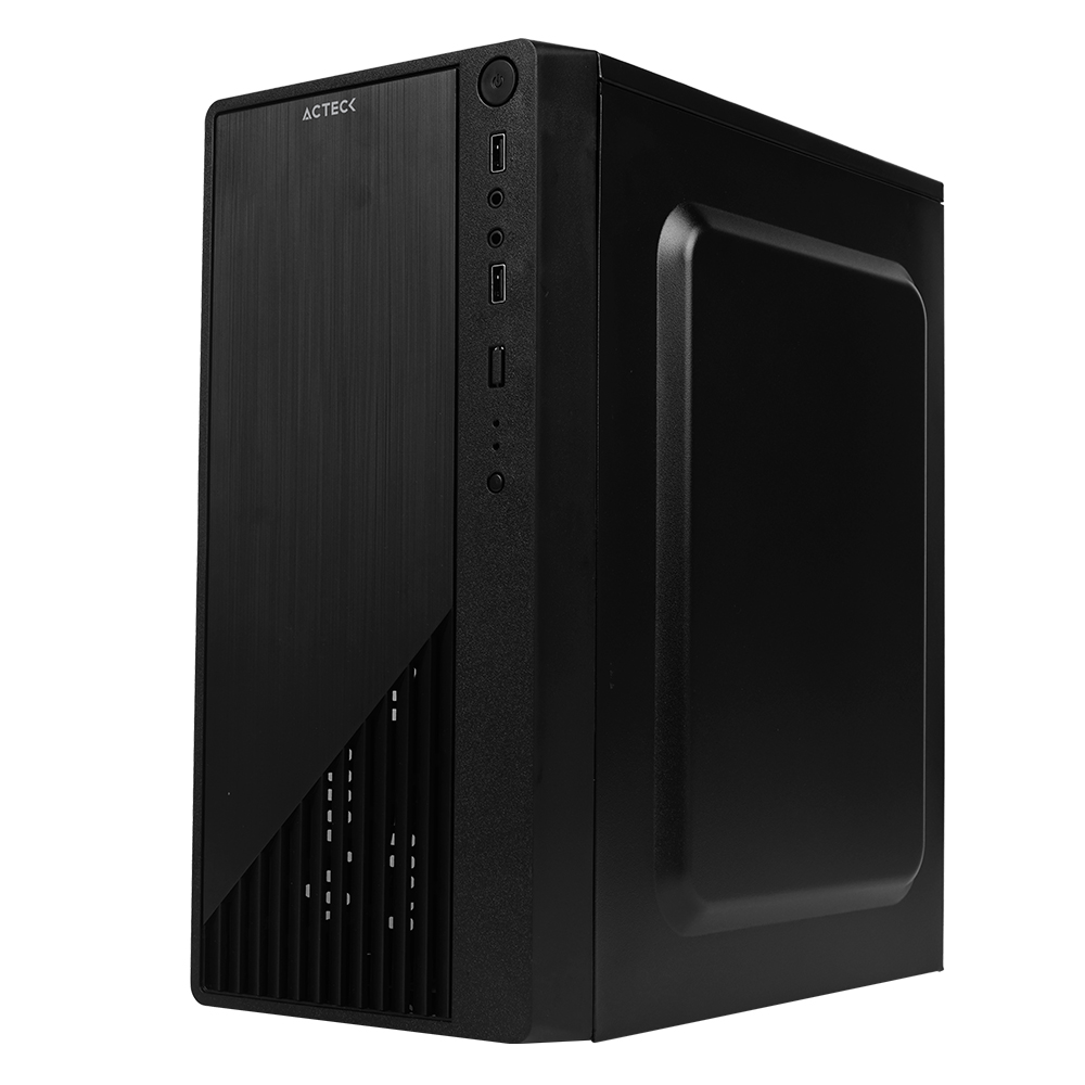 Miniatura 2 de Gabinete Acteck Kioto GC220 Micro Tower, PSU 500 W, Negro