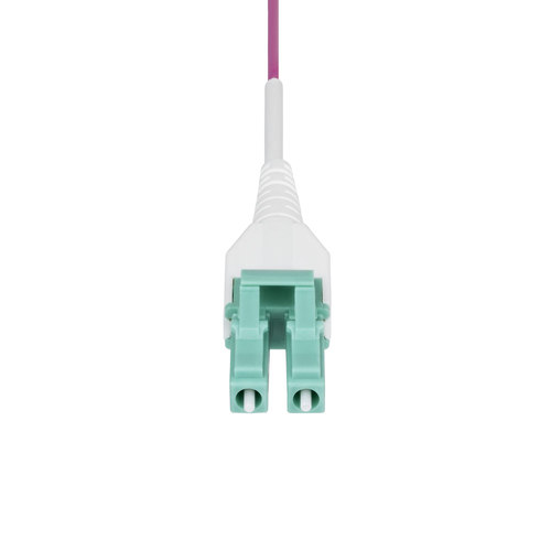 Miniatura 3 de Cable StarTech.com 3 m, Fibra OM4, LC, LC, 100 Gbit/s, Violeta