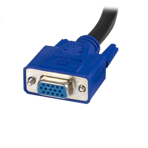 Miniatura 3 de Cables para KVM StarTech.com USB, 3 m, USB A + VGA, USB B + VGA