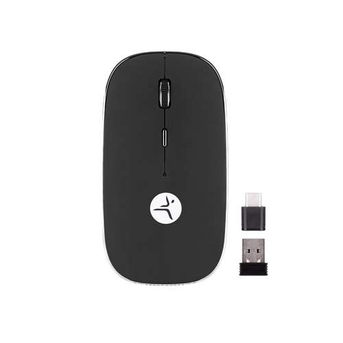 Miniatura 5 de Mouse TechZone TZACMOI30 Óptico, 4 Botones, 1600 DPI, RF inalámbrico, 10 m, Negro