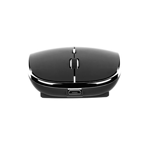 Miniatura 3 de Mouse TechZone TZACMOI30 Óptico, 4 Botones, 1600 DPI, RF inalámbrico, 10 m, Negro