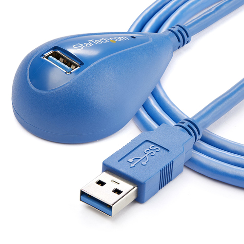 Miniatura 4 de EXTENSOR StarTech.com 1.5 m, USB A a USB A, 5000 Mbit/s, Azul