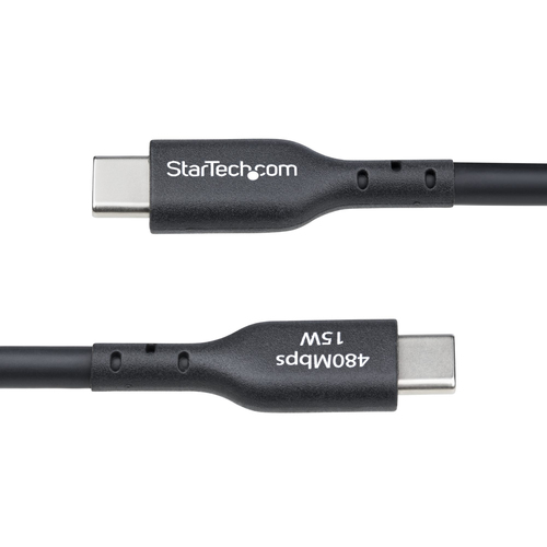 Miniatura 2 de Cable USB StarTech.com USB2AC4MBKE USB A a USB C, Negro