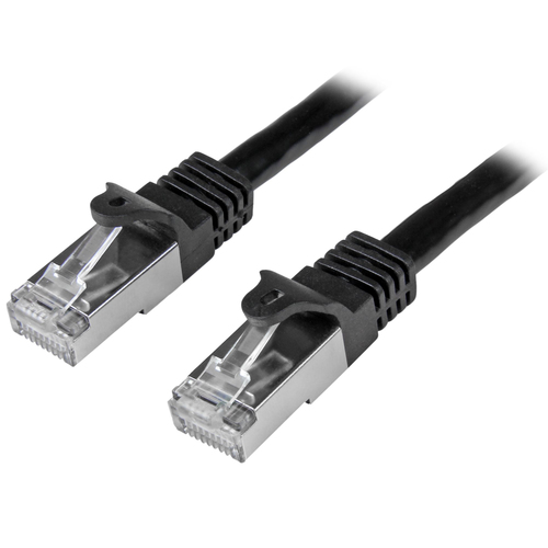 Patchcord StarTech.com Cat6, 5 m, SF/UTP (S-FTP), Negro