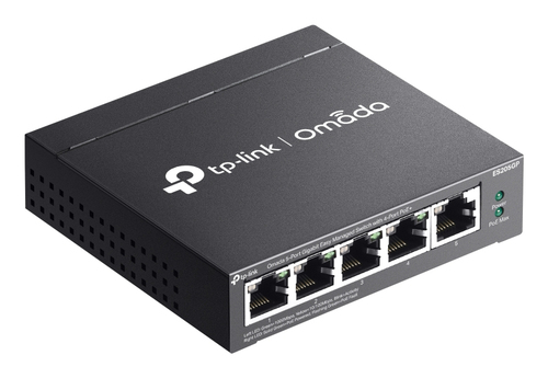 Miniatura 3 de Switch Gestionado / 5 Puertos Gigabit / 4 Puertos PoE+ / 65W / Cloud SDN / Sin Ventiladores