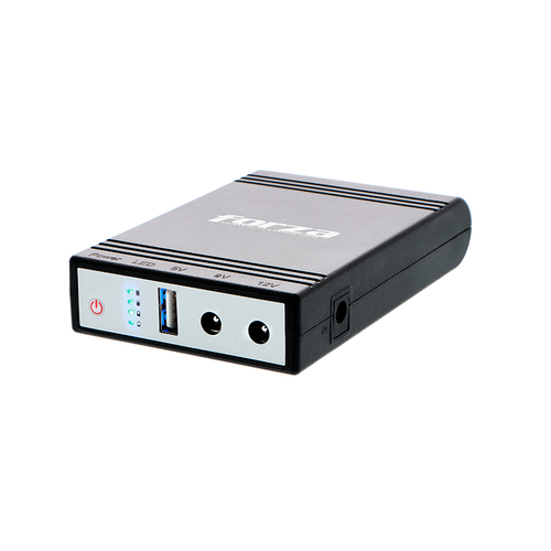 No Break Forza DC-140USB / 14 W, Entrada 220 V, Negro