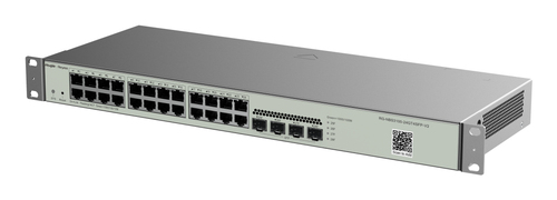 Miniatura 4 de Switch Ruijie Networks RG-NBS3100-24GT4SFP-V2 Gestionado, L2, RJ-45 24, Gigabit Ethernet (10/100/1000), Metálico