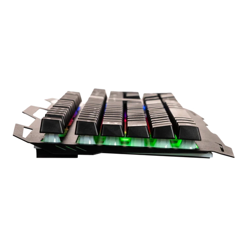 Miniatura 2 de Teclado Naceb Technology NA-0967 Alámbrico, USB, Interruptor de membrana, Negro