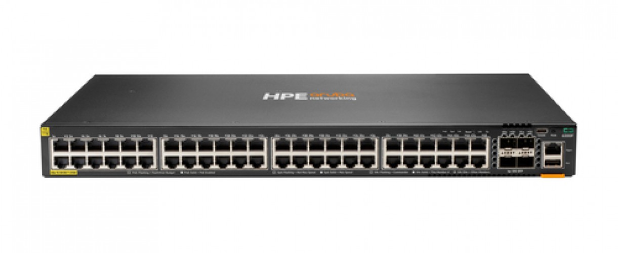 Switch HPE Aruba Networking Gestionado, L3, RJ-45 48, Gigabit Ethernet (10/100/1000), 1U