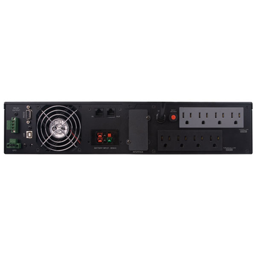 Miniatura 3 de No Break CyberPower OL1500RTXL2U 1.5 kVA / 1350 W, Entrada 125 V, 8 salidas AC, Negro