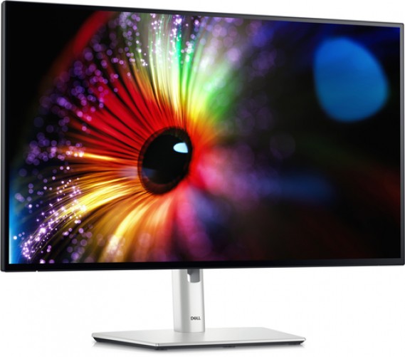 Monitor DELL UltraSharp U2724D LCD, 27", Quad HD, IPS, 120 Hz, 8 ms, Negro, Plata