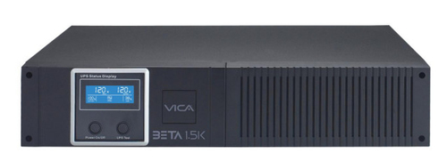 No Break Vica BETA INTERACTIVE 1.5K 15 kVA / 900 W, 175 J, 8 salidas AC, Negro