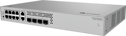 Switch HUAWEI eKit S310S Series S310S-10PN4JX Gestionado, L2+, RJ-45 10, Gigabit Ethernet (10/100/1000), (PoE +) 8, 1U, Gris