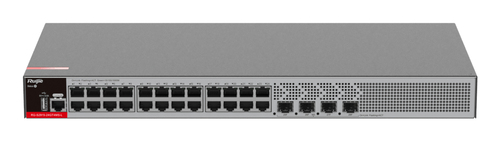 Switch Ruijie Networks RG-S2915-24GT4MS-L Gestionado, L2, RJ-45 24, Gigabit Ethernet (10/100/1000), Gris