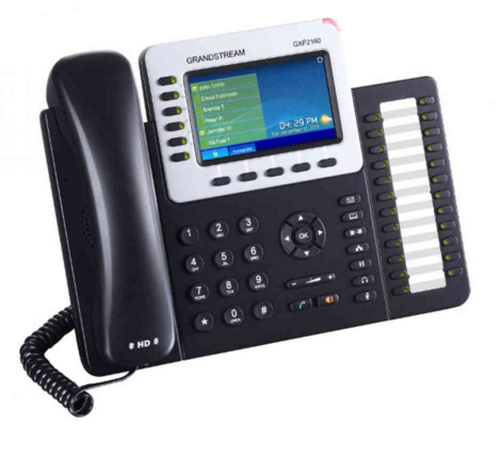 Miniatura 3 de Teléfono Ip Grandstream Networks GXP2160 Terminal con conexión por cable, PoE, 6 líneas