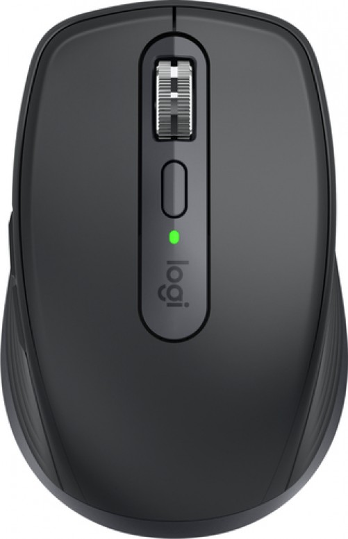 Mouse Logitech 910-006932 Laser, 6 Botones, 8000 DPI, RF inalámbrico + bluetooth, Grafito