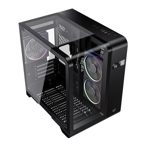 Miniatura 5 de Gabinete Balam Rush Tank Expert Curve 6400 Mini Tower, PSU No, Negro