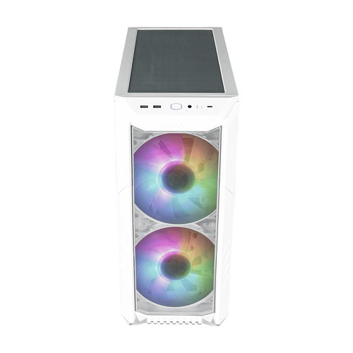 Miniatura 2 de Gabinete Cooler Master HAF 500 Midi Tower, PSU No, Vent. 2x 200 mm, Vent. 1x 120 mm, Blanco