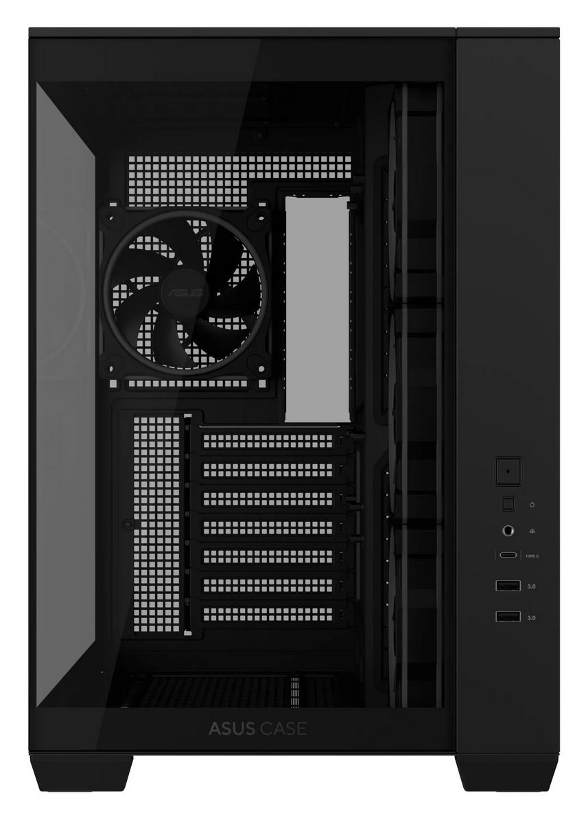 Miniatura 3 de Gabinete Asus A32 PLUS TG ARGB, Mid-Tower, ATX/Micro-ATX/Mini-ITX, Negro
