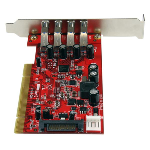 Miniatura 3 de Tarjeta StarTech.com PCI, USB 3.2 Gen 1 (3.1 Gen 1), Rojo