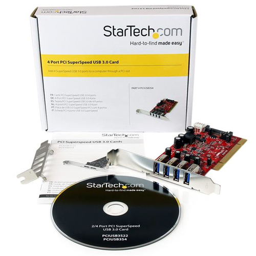 Miniatura 2 de Tarjeta StarTech.com PCI, USB 3.2 Gen 1 (3.1 Gen 1), Rojo