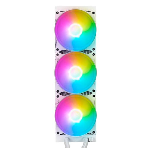 Miniatura 5 de ENFRIAMIENTO LIQUIDO_ Game Factor LQG700-WH 3 X 12 cm, 2550 RPM, Blanco