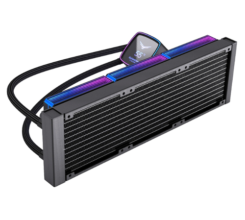 Miniatura 3 de ENFRIAMIENTO LIQUIDO Naceb Technology NA-0656N 3 X 12 cm, 1800 RPM, Negro